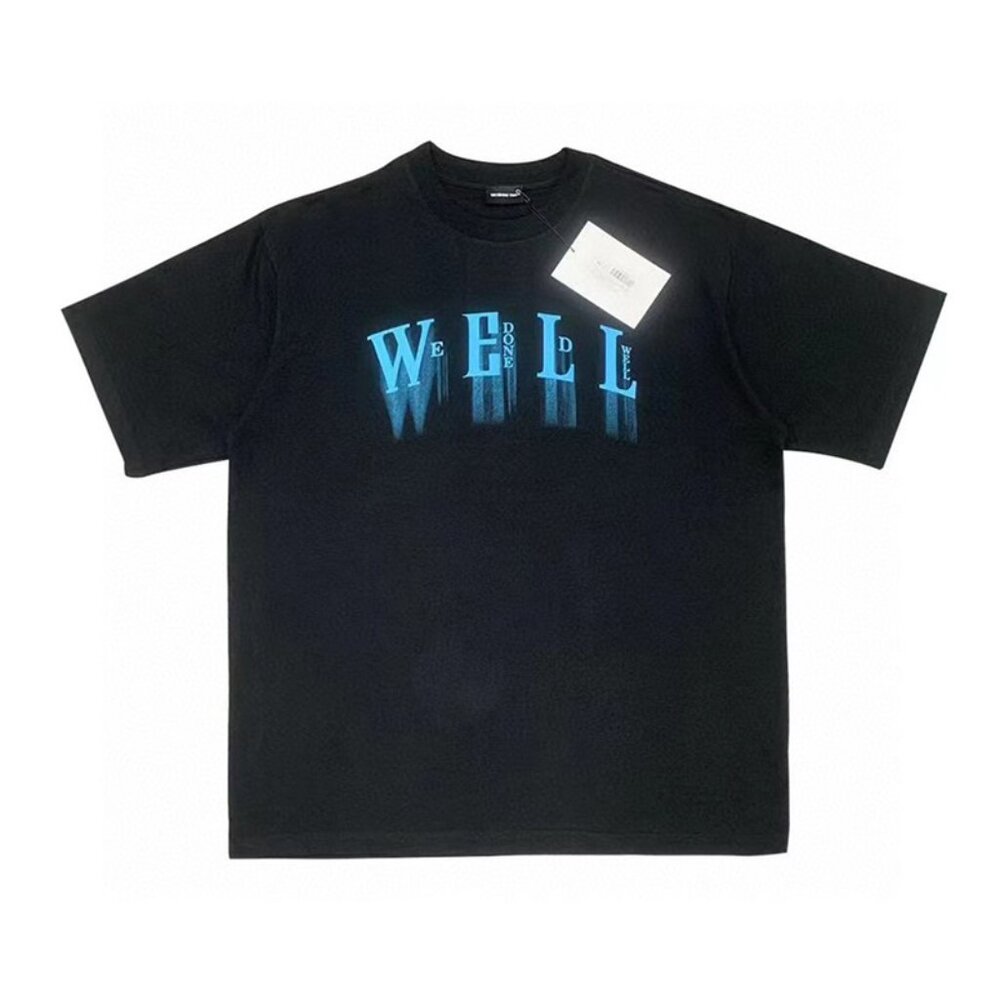 We11done Graffiti Phantom Letters Short Sleeves